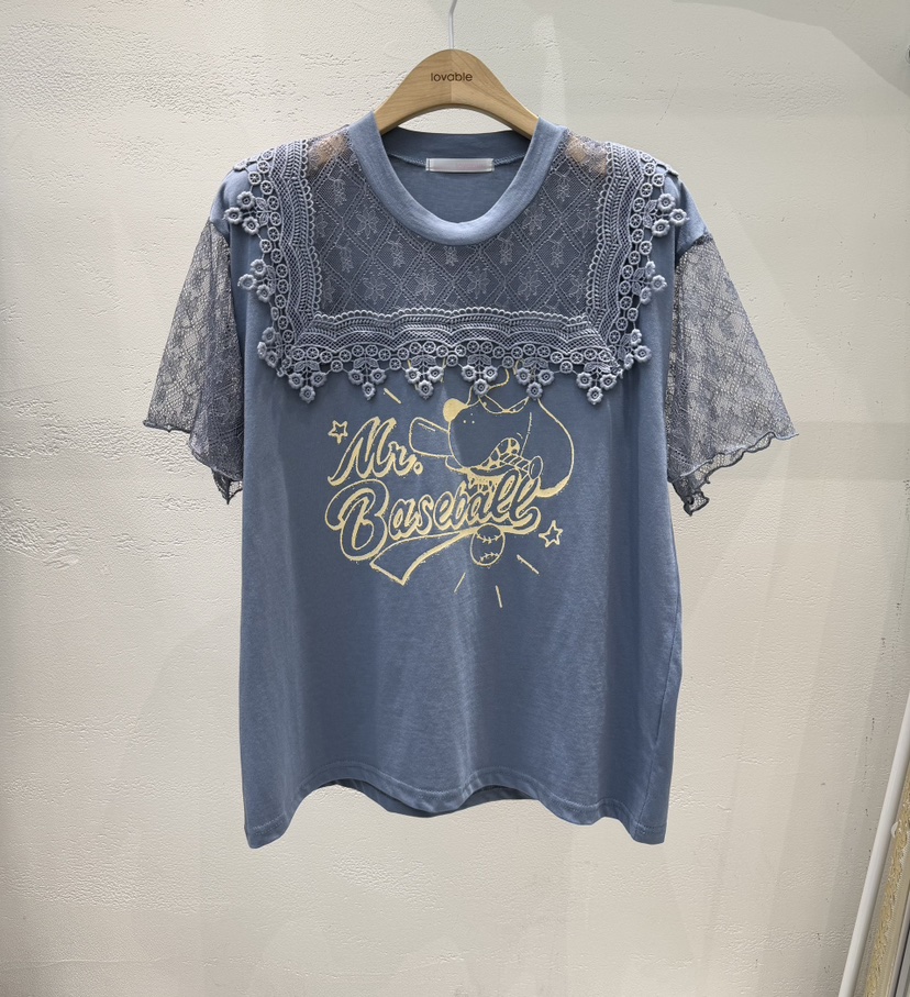 LOVABLE-L東大門實拍韓國女士新款休閑熱賣人氣推薦26夏季T恤LOVABLE-LT恤圖色1