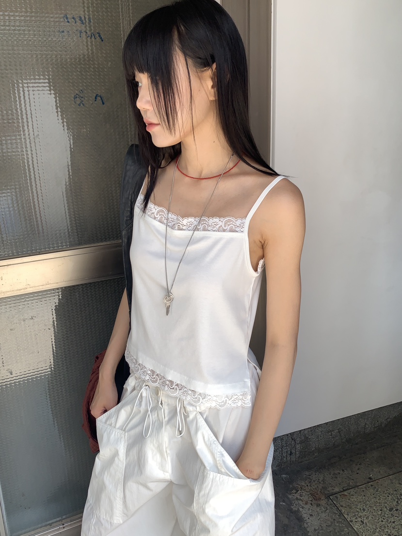 BAKING POWDER韓國直郵實拍女士新款時尚休閑吊帶背心無袖BAKING POWDER吊帶/背心
