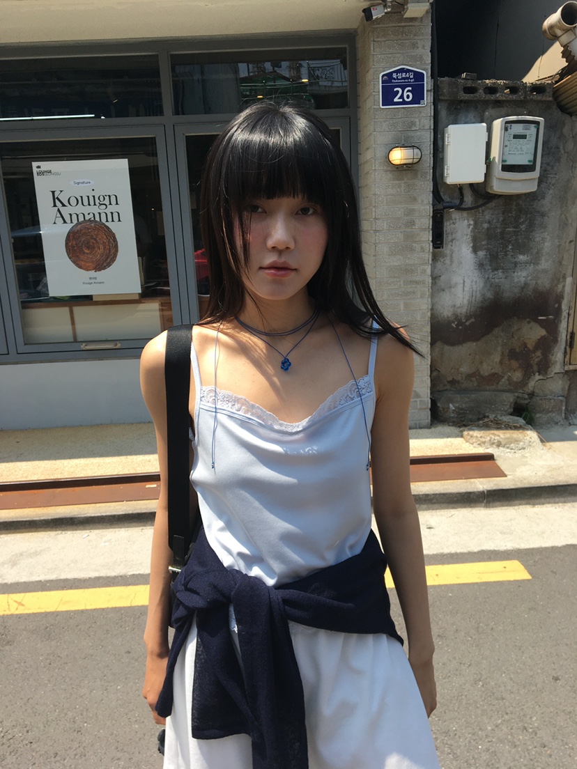 BAKING POWDER韓國直郵實拍女士新款時尚休閑吊帶背心無袖BAKING POWDER吊帶/背心