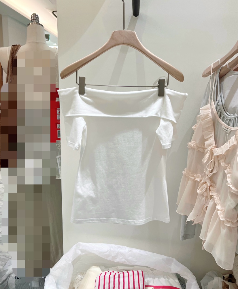 LOVE ROSIE韓國直郵女士新品休閑26夏季熱賣時尚T恤絲帶LOVE ROSIET恤