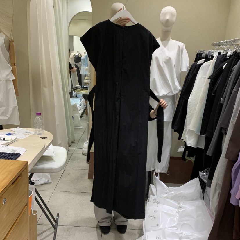 BROCCOLISALAD韓國直郵女士新品休閑26夏季時尚推薦連衣裙BROCCOLISALAD連衣裙
