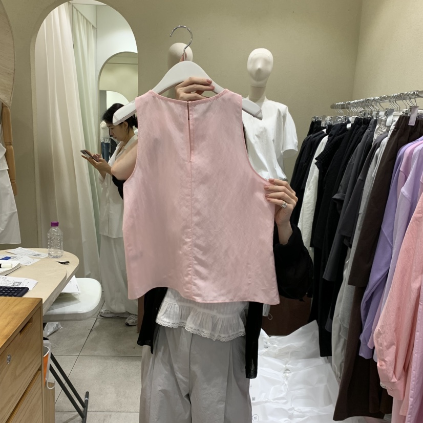 BROCCOLISALAD韓國直郵女裝新款26夏季熱賣推薦時尚吊帶背心BROCCOLISALAD吊帶/背心