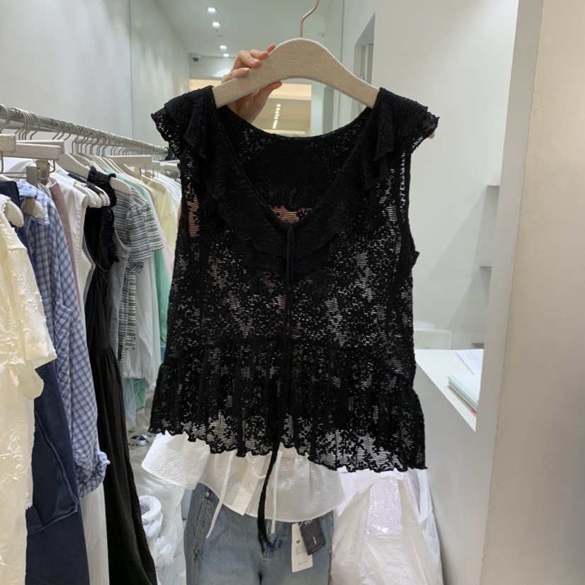 ASOME韓國直郵實拍女士新款26夏季熱賣推薦時尚吊帶背心無袖A.SOME吊帶/背心圖色2