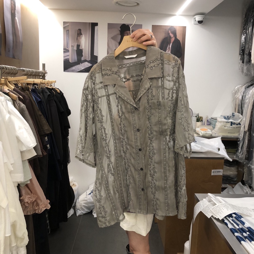BLAIR東大門實拍韓國女裝新品熱賣推薦人氣襯衫蕾絲衫蕾絲BLAIR seoul襯衫/蕾絲衫圖色2