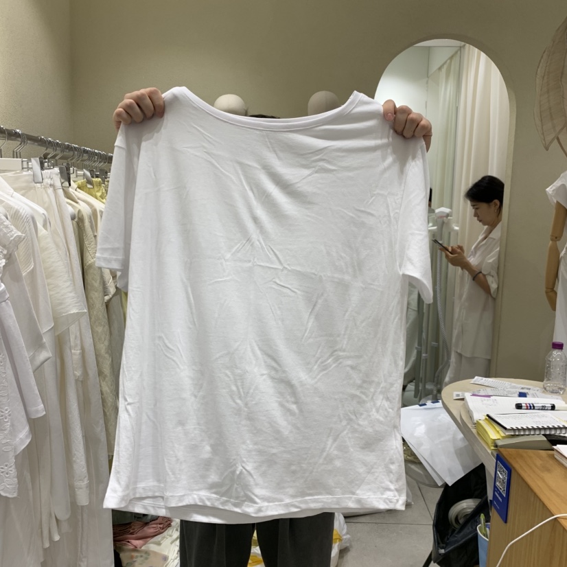 BROCCOLISALAD韓國東大門直郵女士新品熱賣26夏季休閑T恤BROCCOLISALADT恤圖色1