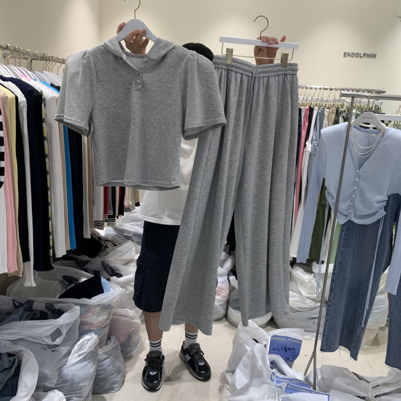ENDOLPHIN韓國直郵女裝新品熱賣時尚推薦休閑人氣26夏季套裝ENDOLPHIN套裝圖色1