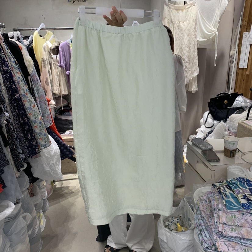 LOGROAD韓國直郵女士新款熱賣26夏季時尚休閑半身裙中短裙LOG ROAD半身裙/中短裙
