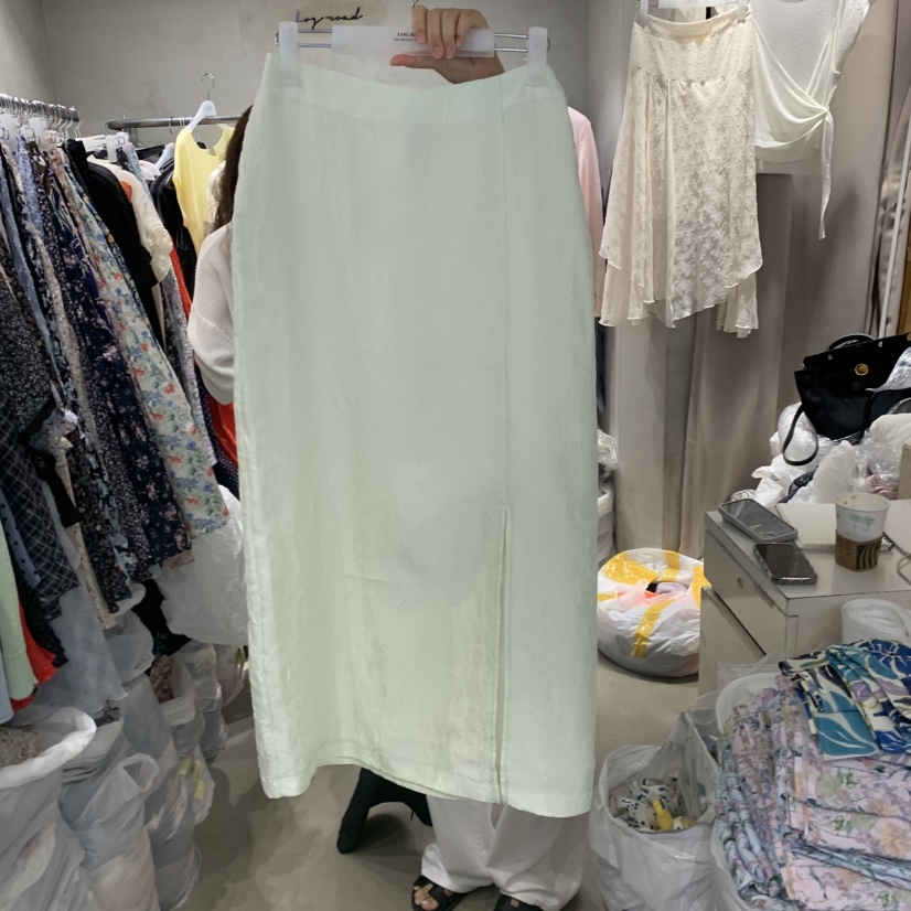 LOGROAD韓國直郵女士新款熱賣26夏季時尚休閑半身裙中短裙LOG ROAD半身裙/中短裙圖色1