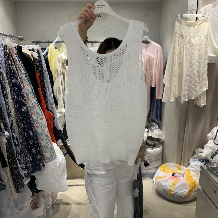 LOGROAD韓國直郵女裝新品人氣熱賣26夏季休閑推薦吊帶背心LOG ROAD吊帶/背心圖色3
