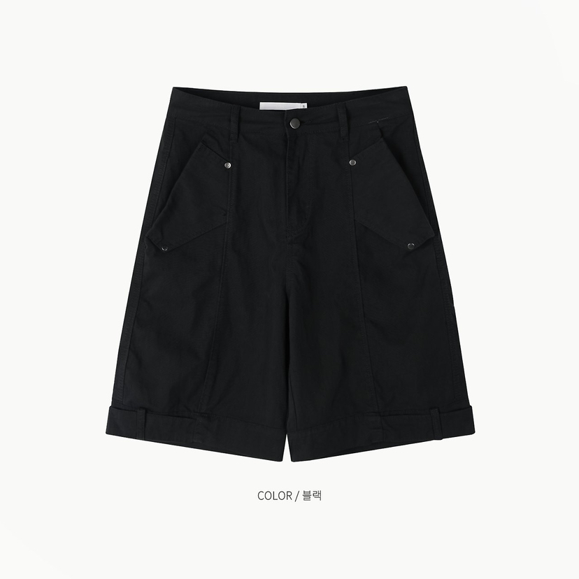 ALL OVER韓國代購女裝新品休閑人氣時尚26夏季短褲男女同款ALL OVER短褲圖色2