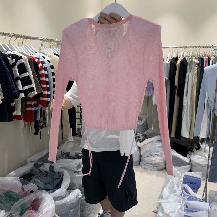 ENDOLPHIN韓國東大門代購女裝新品26夏季熱賣休閑推薦開衫ENDOLPHIN開衫
