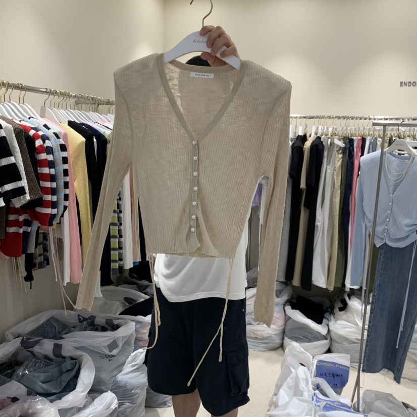 ENDOLPHIN韓國東大門代購女裝新品26夏季熱賣休閑推薦開衫ENDOLPHIN開衫圖色3