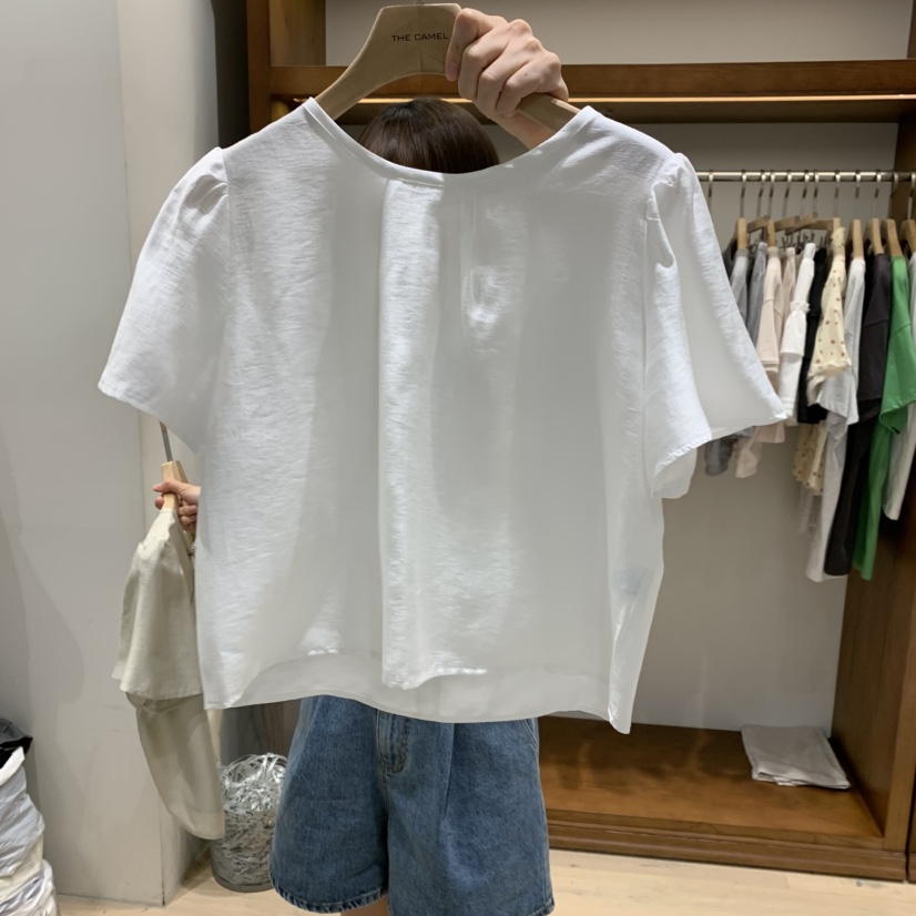 THE CAMEL韓國直郵實拍女士新品推薦襯衫蕾絲衫the came_l 家襯衫/蕾絲衫圖色1
