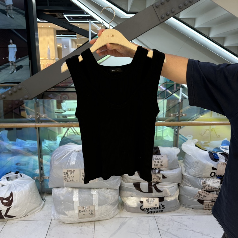 BOLD韓國代購女裝新品休閑時尚熱賣人氣26夏季吊帶背心假兩件BOLD吊帶/背心圖色3