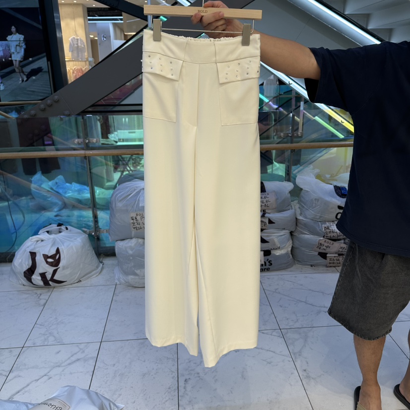 BOLD韓國直郵女裝新品熱賣26夏季休閑人氣時尚推薦休閑褲BOLD休閑褲圖色1