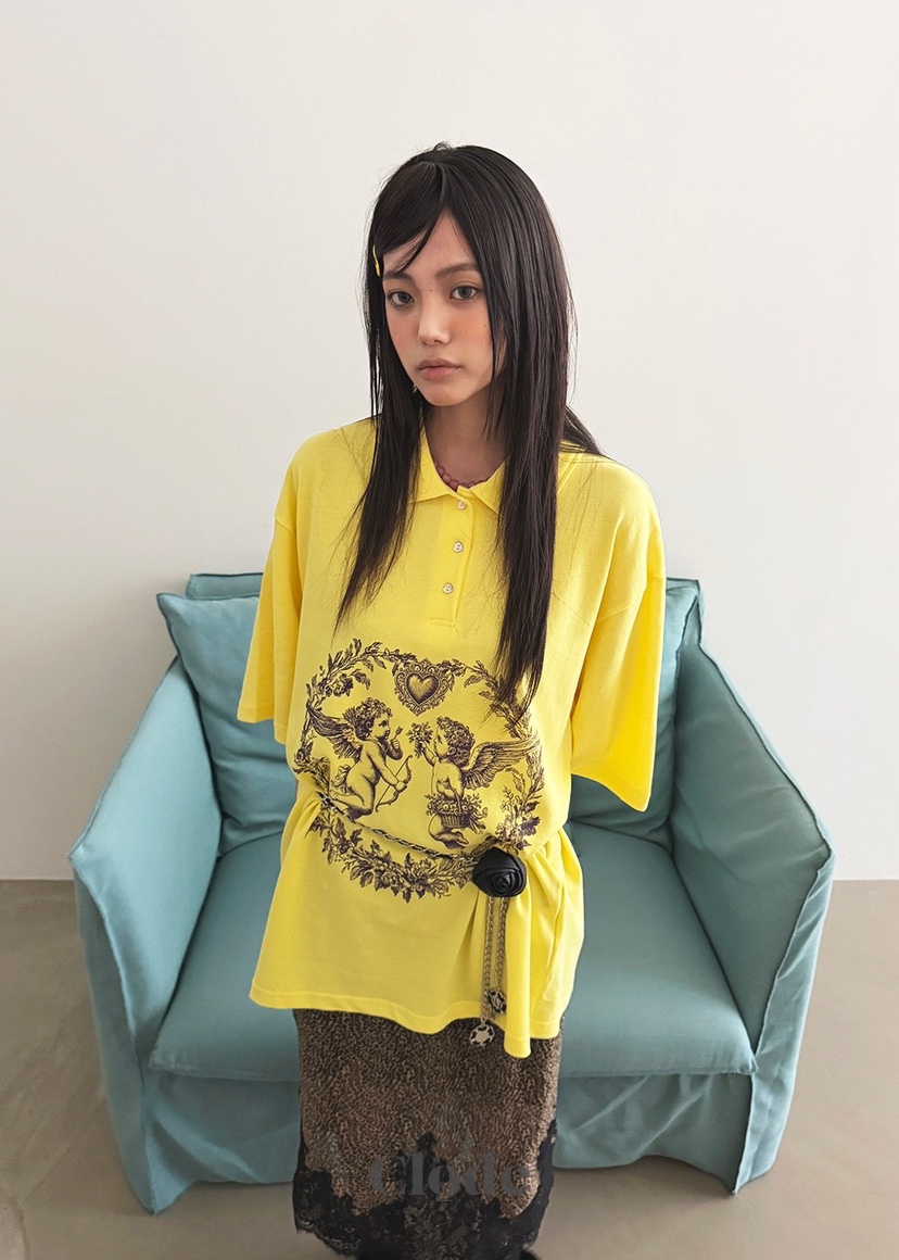 CLODE韓國直郵女裝新款熱賣人氣26夏季時尚推薦休閑T恤CLODET恤圖色1
