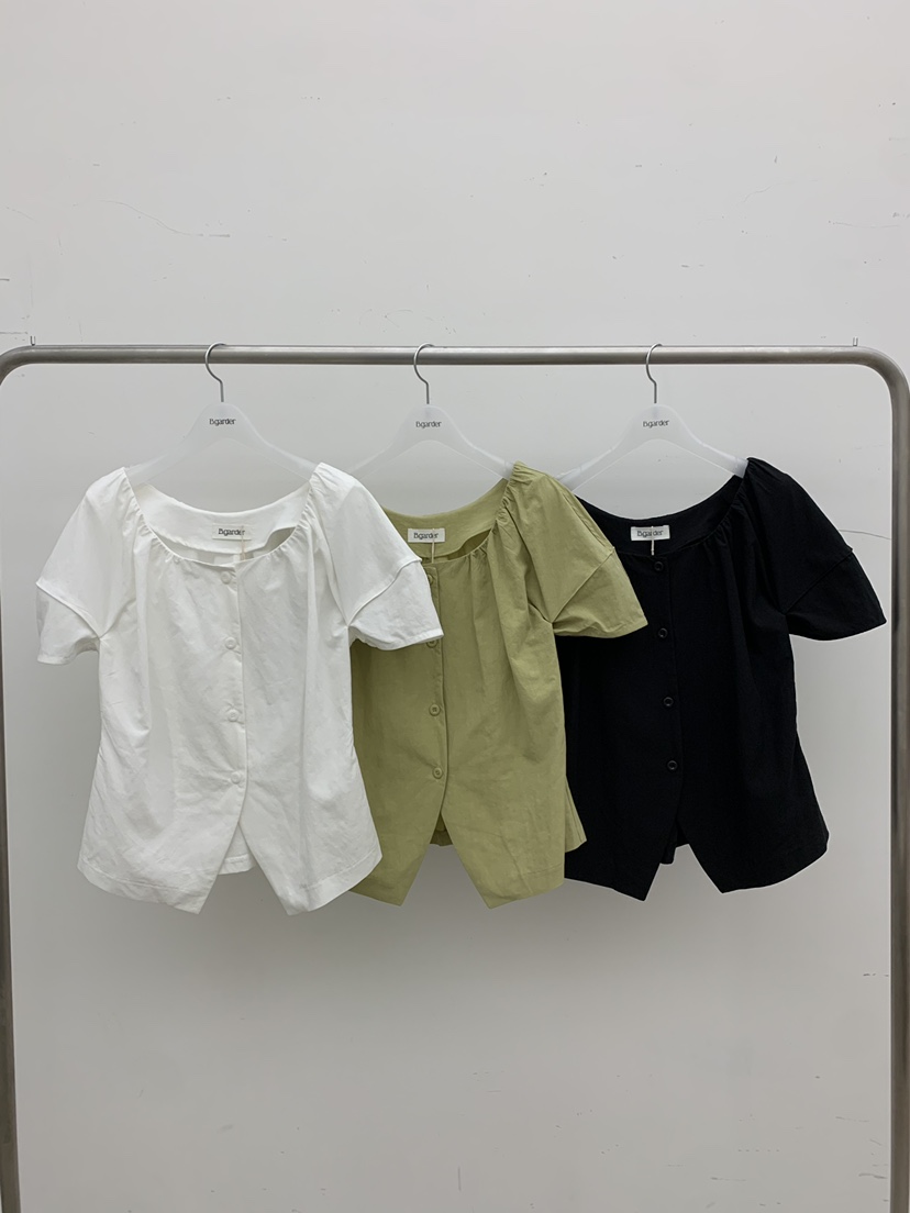 B_GARDER韓國直郵女士新品時尚休閑26夏季熱賣襯衫蕾絲衫B.GARDER襯衫/蕾絲衫