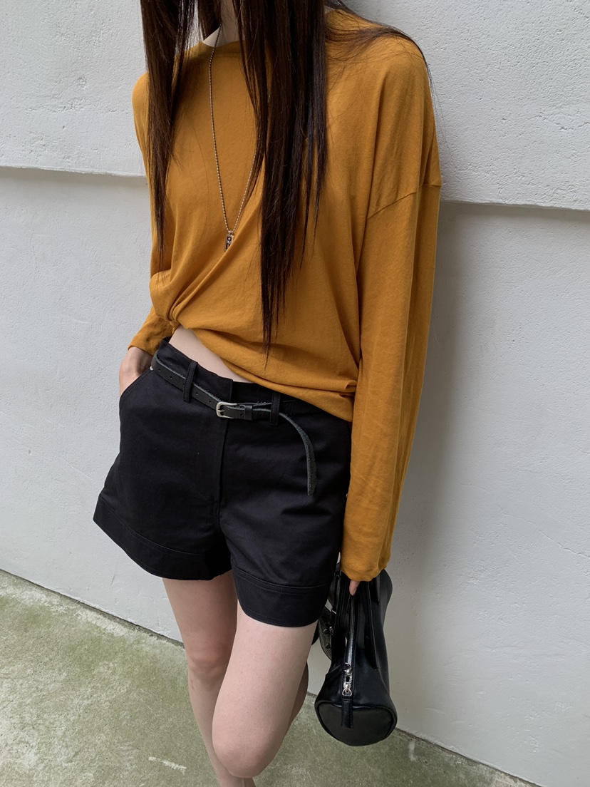 B_GARDER東大門實拍韓國女裝新品熱賣26夏季人氣推薦長袖T恤B.GARDER長袖T恤