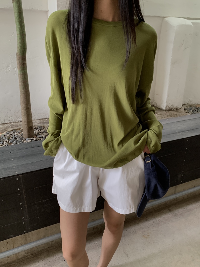 B_GARDER東大門實拍韓國女裝新品熱賣26夏季人氣推薦長袖T恤B.GARDER長袖T恤圖色3