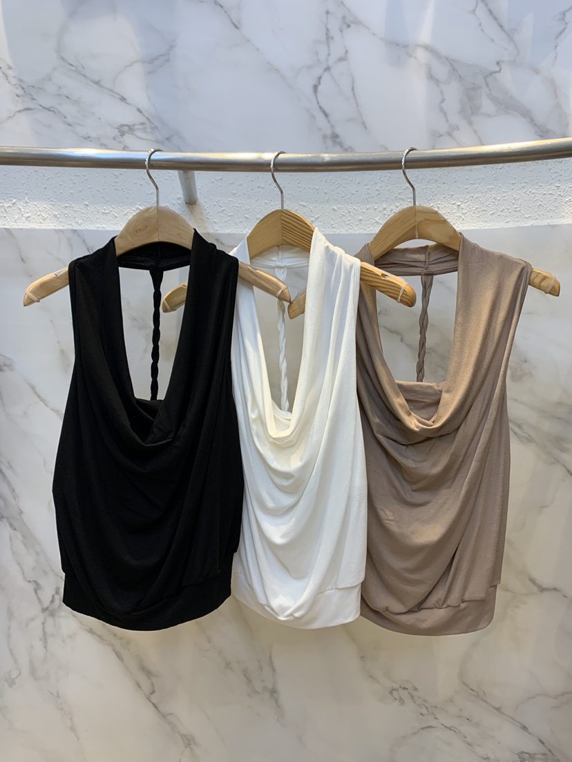 OLIVE TrEE韓國直郵實拍女士新品人氣休閑吊帶背心露背無袖OLIVE TrEE吊帶/背心