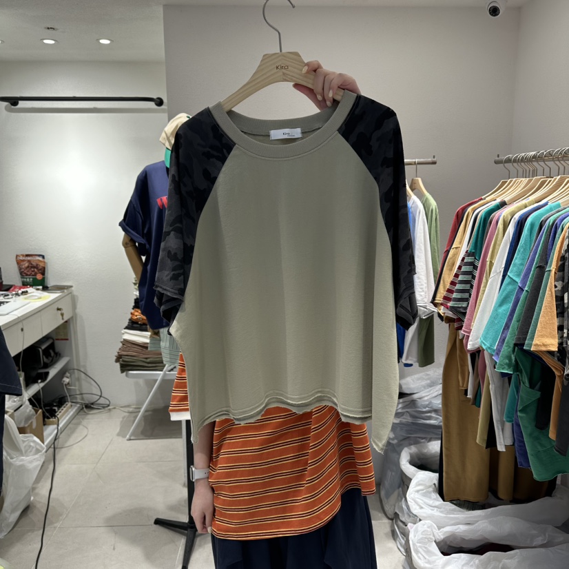 IN KIRA韓國直郵女士新品熱賣人氣推薦時尚休閑26夏季T恤IN KIRAT恤圖色1