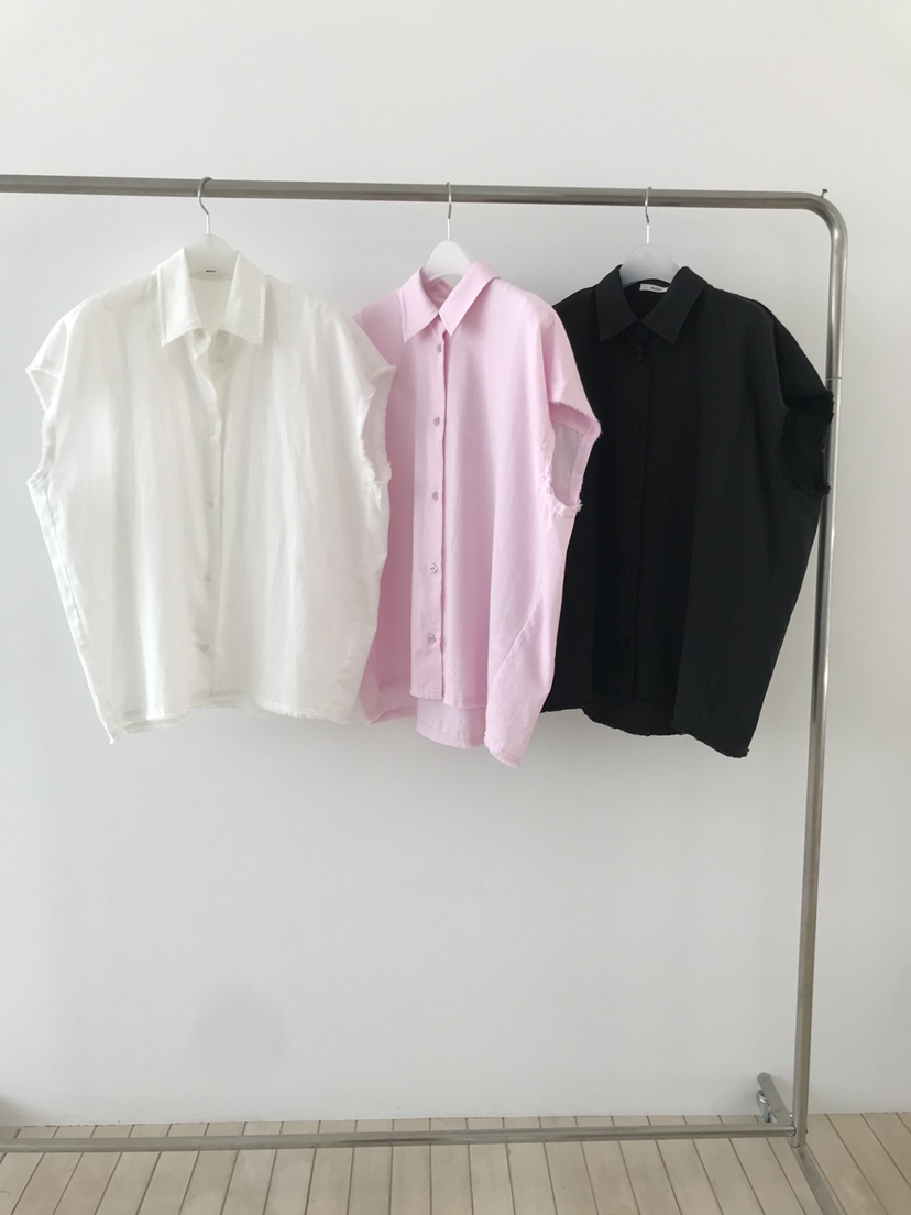 MAINT韓國代購女士新品推薦人氣時尚熱賣26夏季襯衫蕾絲衫無袖MAINT襯衫/蕾絲衫