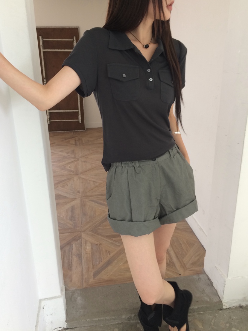 ANOU韓國直郵實拍女士新款休閑熱賣人氣時尚推薦26夏季短褲ANOU短褲