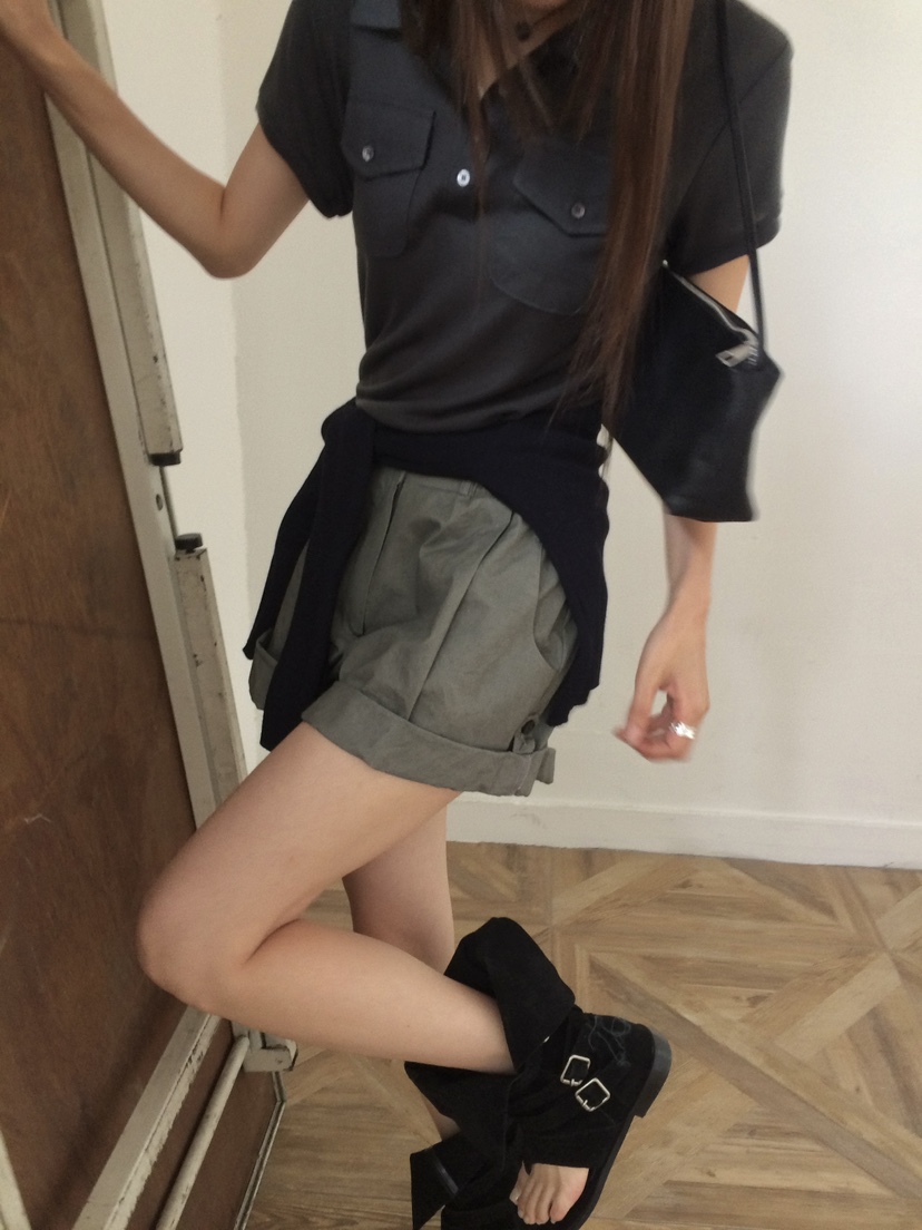 ANOU韓國直郵實拍女士新款休閑熱賣人氣時尚推薦26夏季短褲ANOU短褲