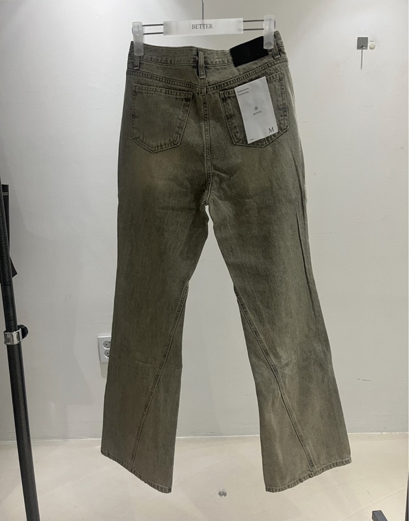 BETTER韓國東大門直郵女裝新品26夏季時尚熱賣牛仔褲染色BETTER牛仔褲