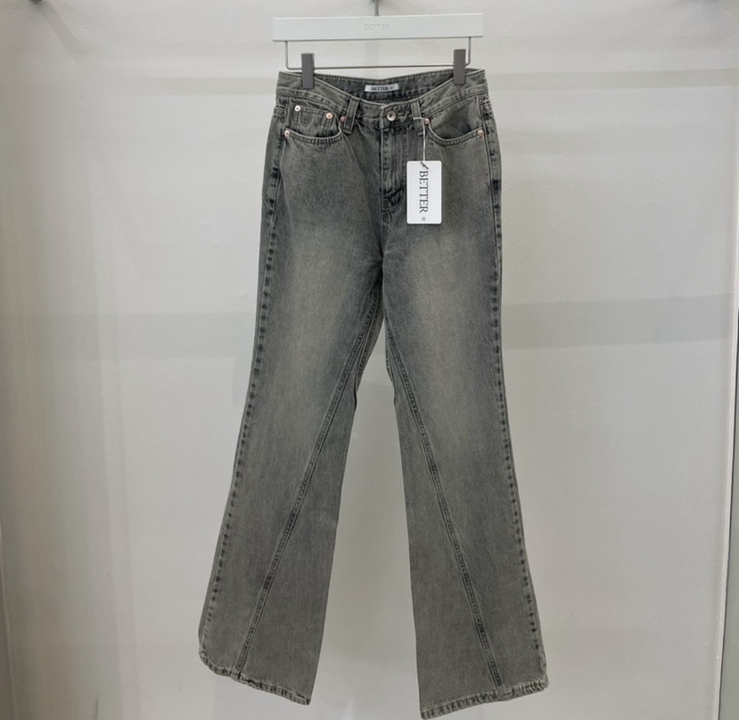 BETTER韓國東大門直郵女裝新品26夏季時尚熱賣牛仔褲染色BETTER牛仔褲圖色1