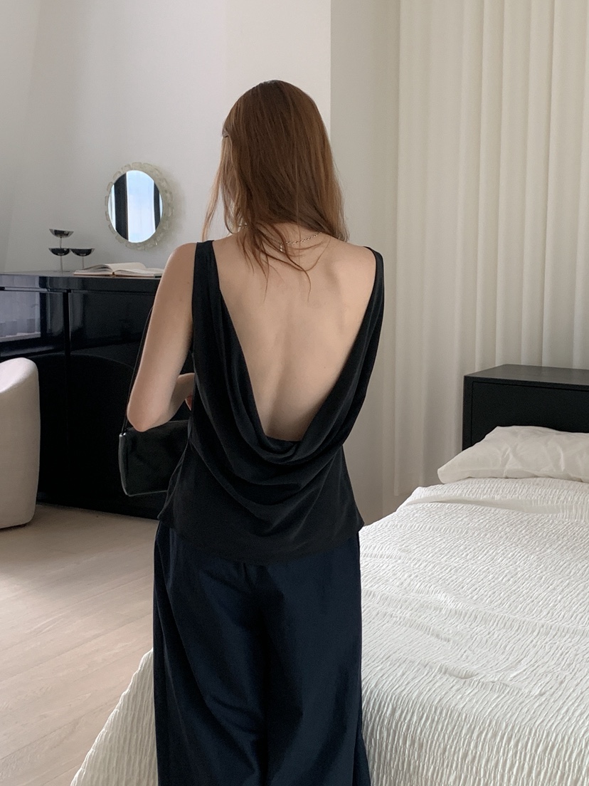 LONG PEAK韓國直郵女裝新品人氣26夏季吊帶背心莫代爾無袖LONG PEAK吊帶/背心