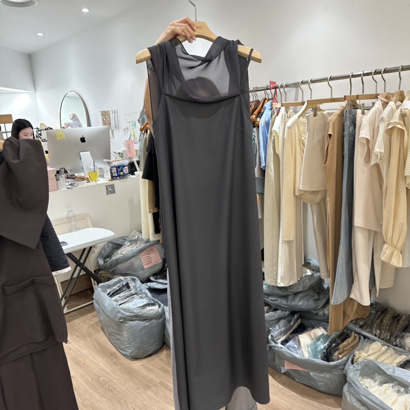 LEWIN韓國東大門直郵女裝新款人氣時尚休閑推薦連衣裙OPSLEWIN連衣裙