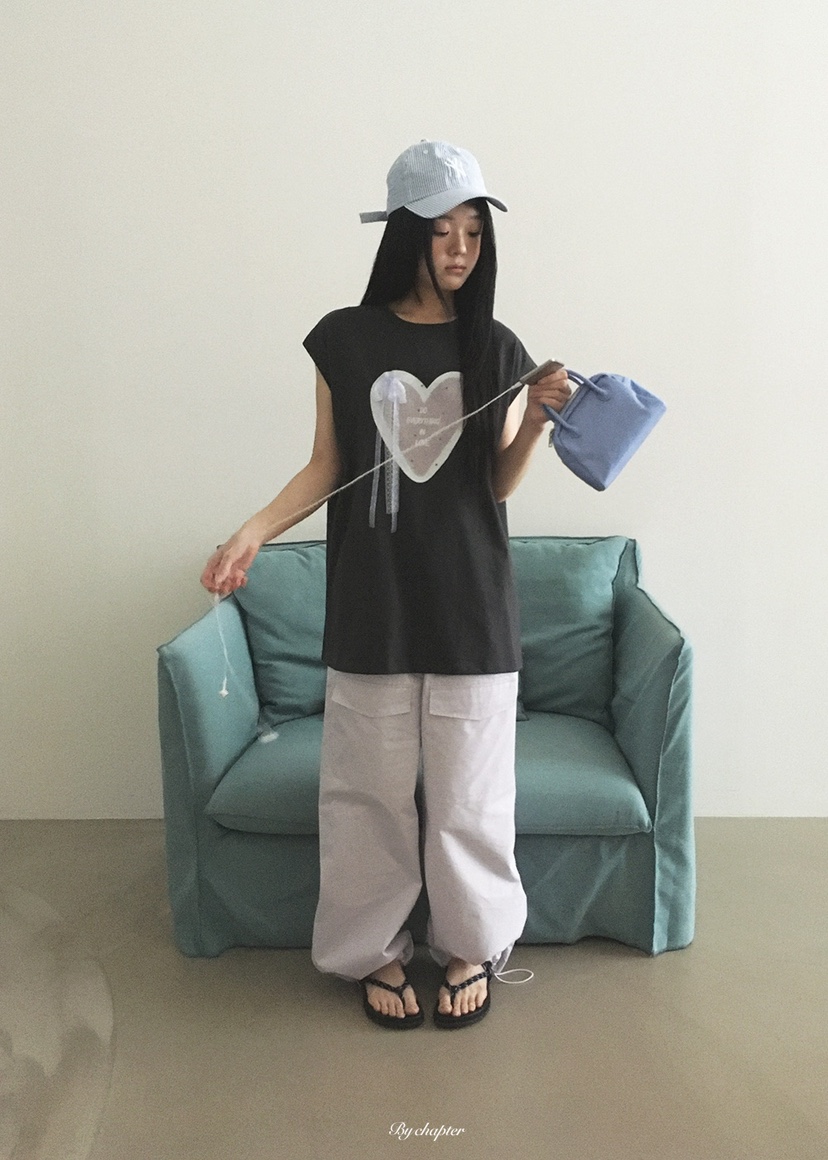 BY CHAPTER韓國直郵實拍女裝新品26夏季熱賣推薦時尚休閑褲BY Chapter休閑褲