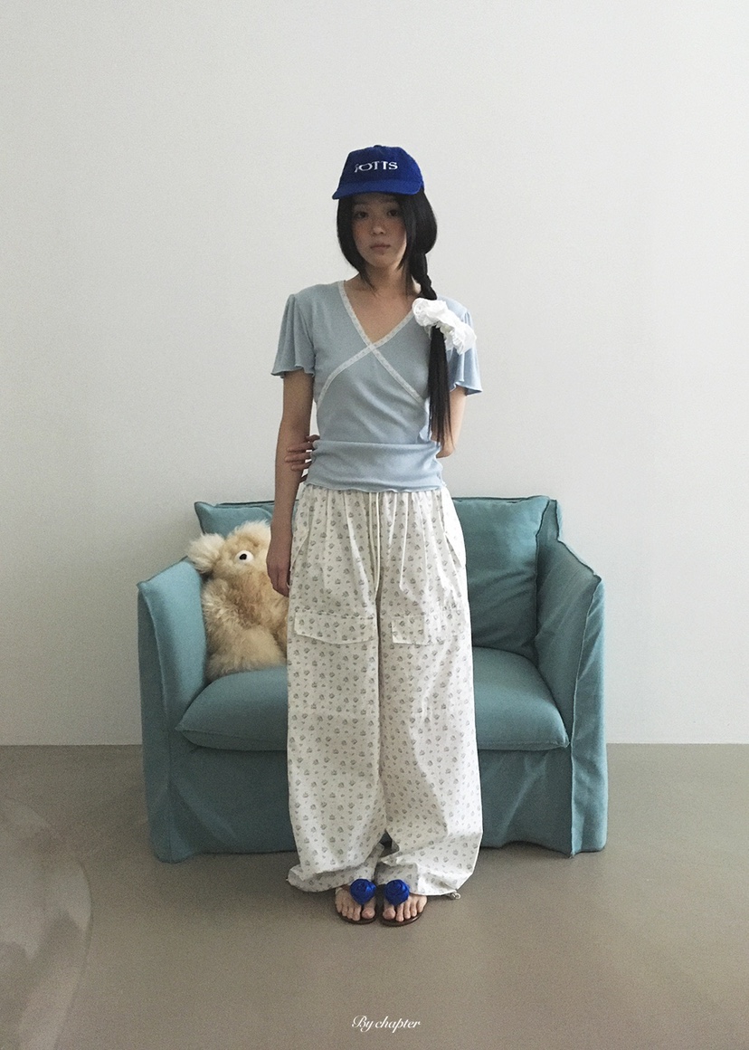 BY CHAPTER韓國直郵實拍女裝新品26夏季熱賣推薦時尚休閑褲BY Chapter休閑褲