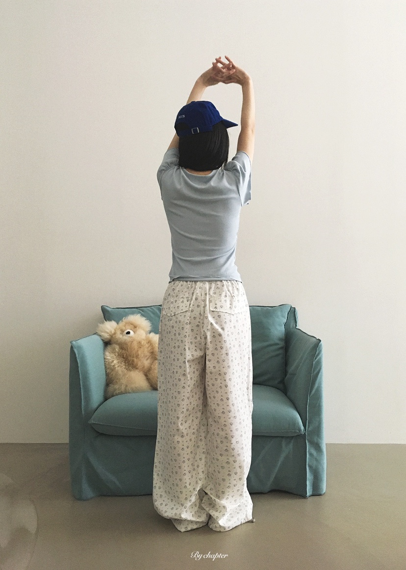 BY CHAPTER韓國直郵實拍女裝新品26夏季熱賣推薦時尚休閑褲BY Chapter休閑褲
