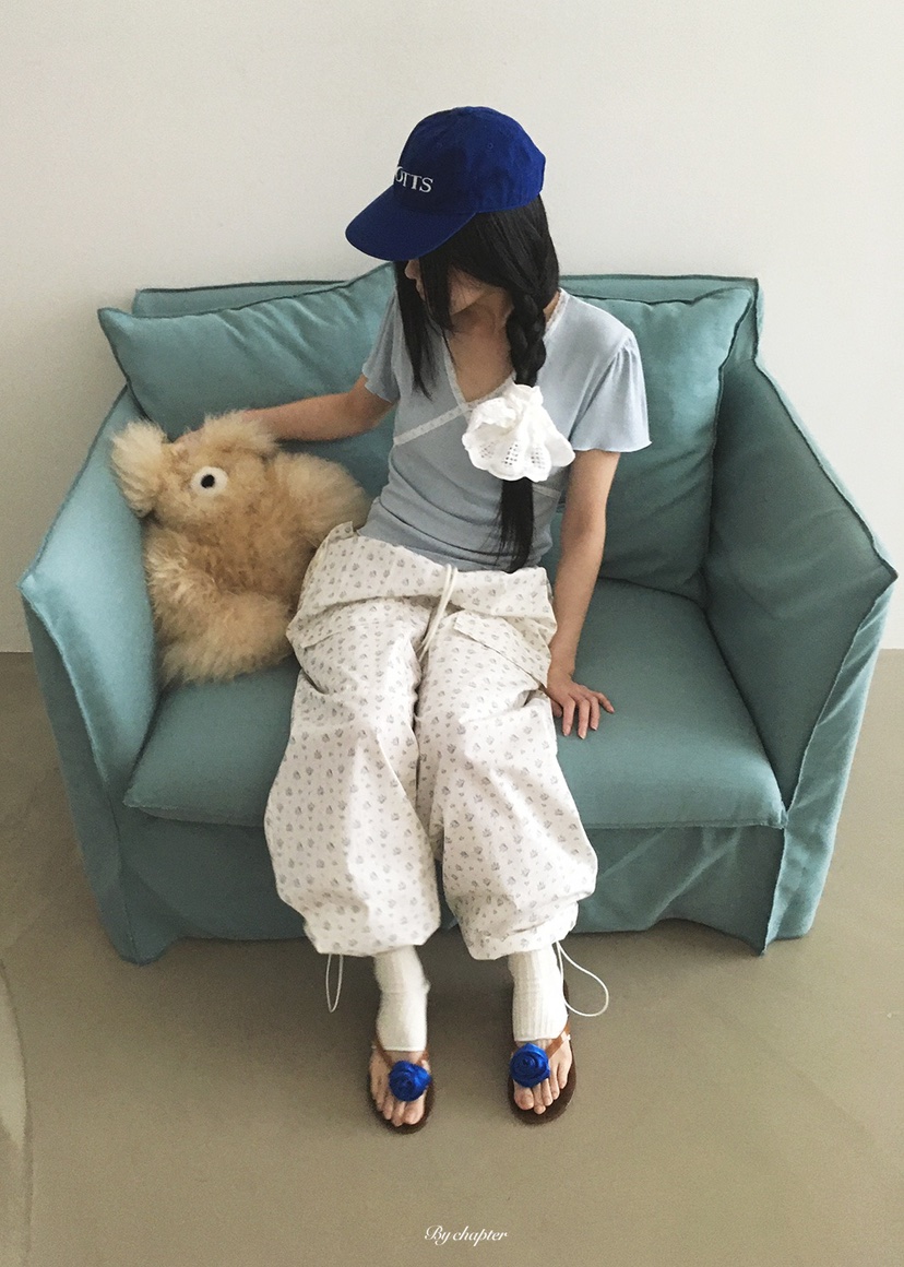 BY CHAPTER韓國直郵實拍女裝新品26夏季熱賣推薦時尚休閑褲BY Chapter休閑褲