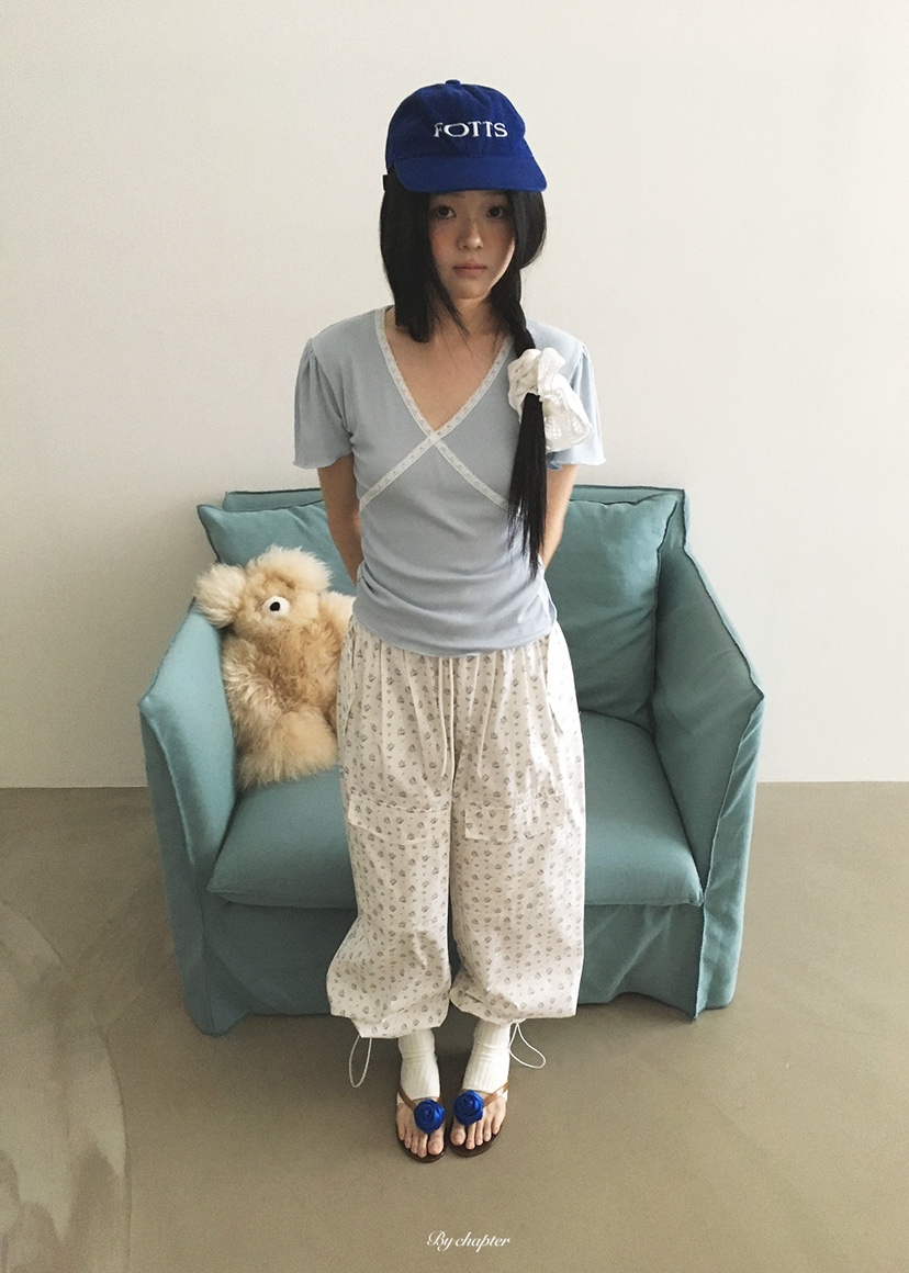 BY CHAPTER韓國直郵實拍女裝新品26夏季熱賣推薦時尚休閑褲BY Chapter休閑褲