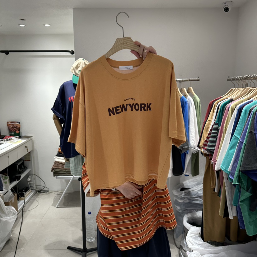 IN KIRA韓國東大門代購女裝新品26夏季推薦人氣時尚熱賣T恤IN KIRAT恤圖色2