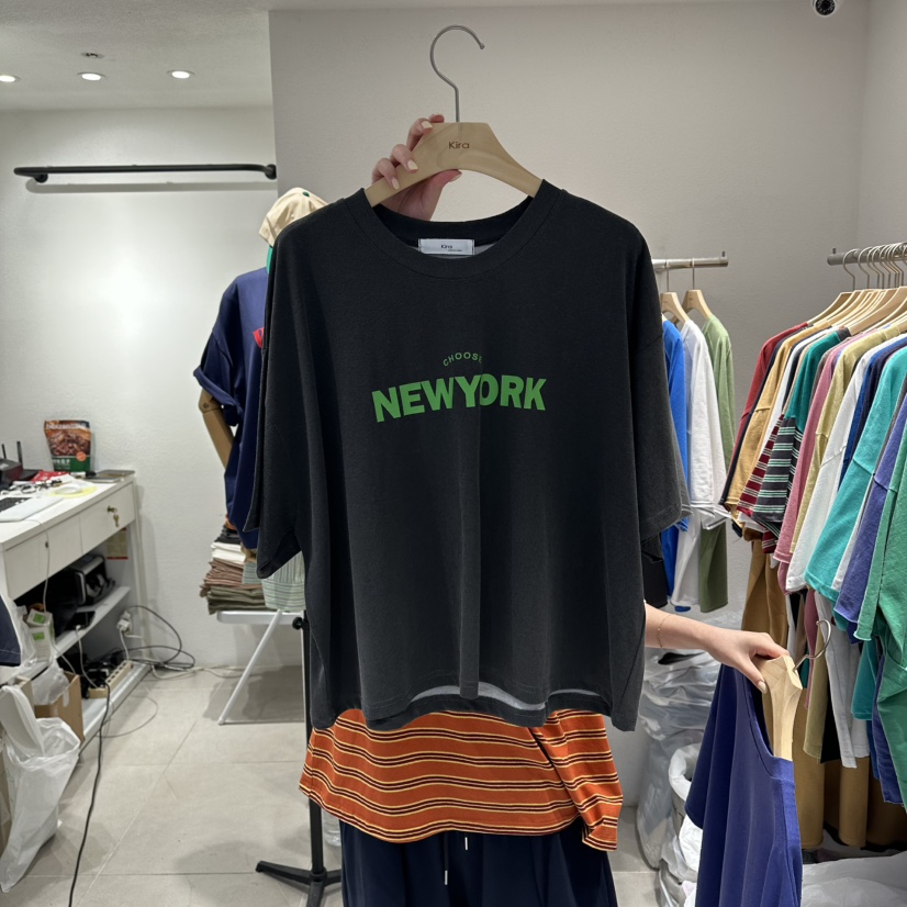 IN KIRA韓國東大門代購女裝新品26夏季推薦人氣時尚熱賣T恤IN KIRAT恤圖色4