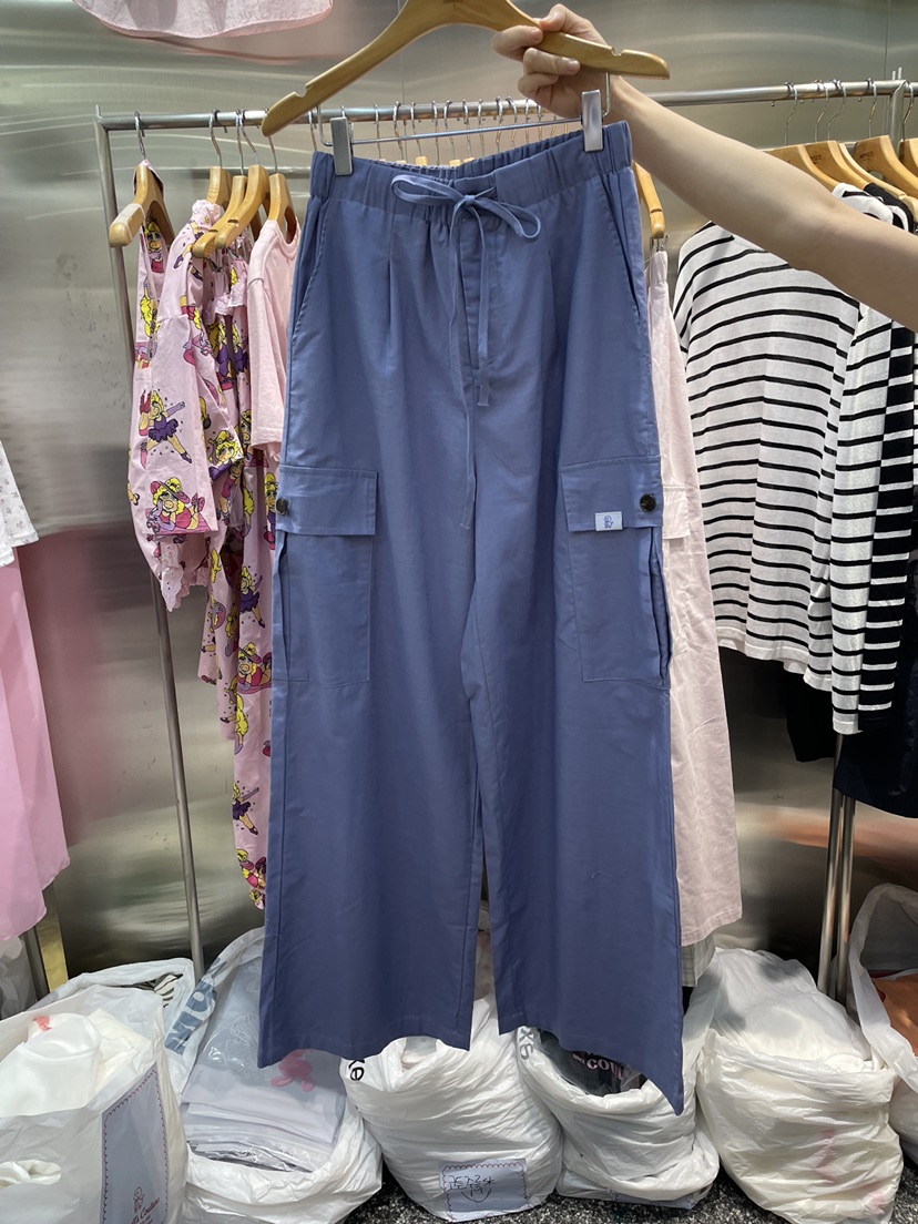 MENDL S韓國直郵女士新品26夏季推薦時尚人氣休閑褲亞麻MENDL S休閑褲圖色2