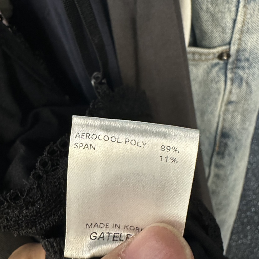 GATELESS韓國直郵實拍女裝新品推薦休閑26夏季吊帶背心蕾絲GATELESS吊帶/背心