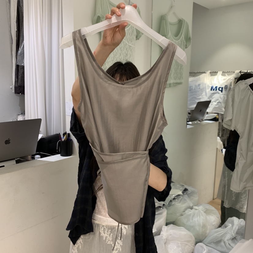 AUBE韓國直郵女裝新品時尚休閑人氣推薦熱賣26夏季吊帶背心AUBE吊帶/背心