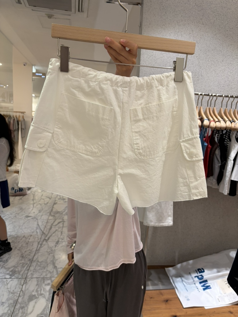 COMELY韓國東大門直郵女士新款時尚26夏季熱賣人氣短褲口袋COMELY短褲