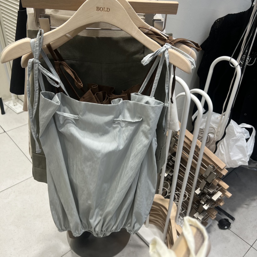BOLD韓國代購女裝新款26夏季推薦熱賣休閑人氣時尚吊帶背心BOLD吊帶/背心圖色2