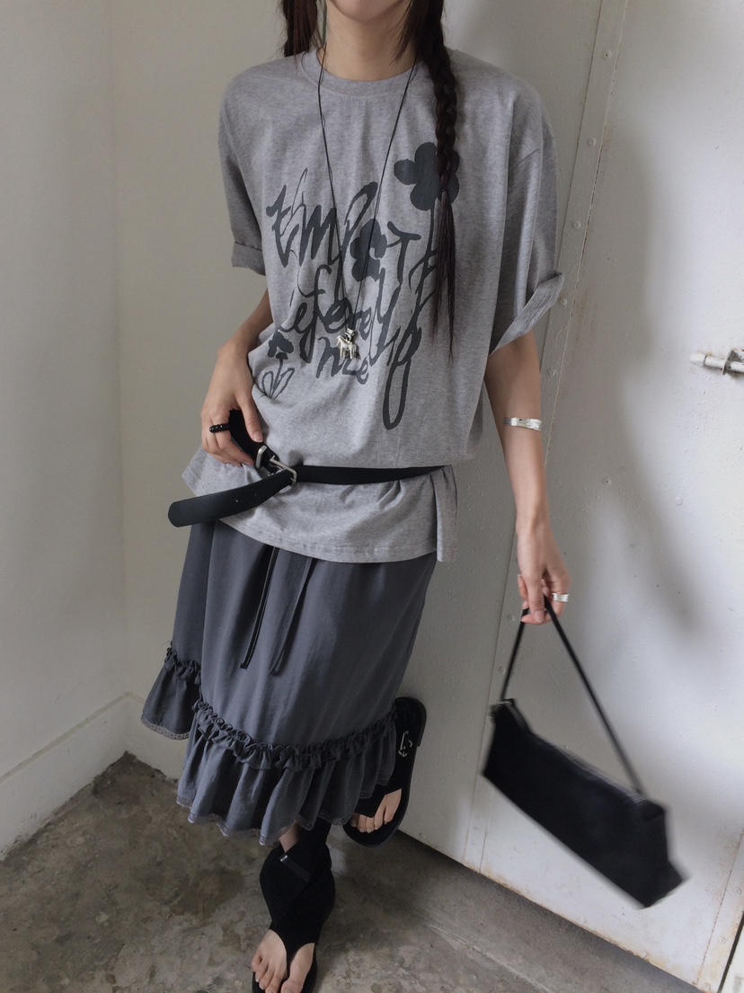 ANOU韓國東大門直郵女裝新品推薦26夏季熱賣半身裙中短裙ANOU半身裙/中短裙