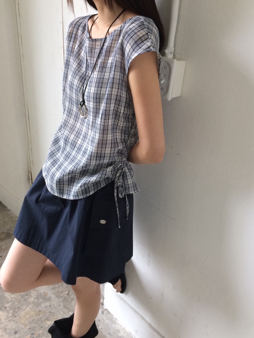 ANOU韓國東大門直郵女士新款推薦時尚休閑26夏季襯衫蕾絲衫ANOU襯衫/蕾絲衫