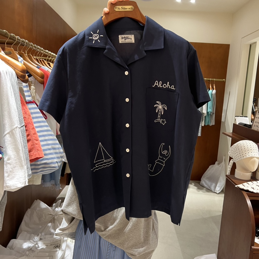 HEBON韓國直郵女士新品休閑時尚襯衫蕾絲衫不含內搭亞麻布HEBON襯衫/蕾絲衫圖色1