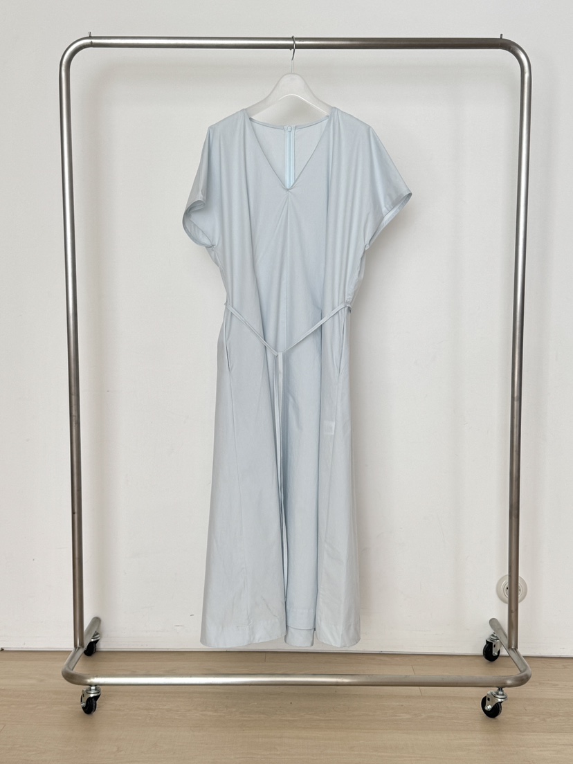 LONG PEAK韓國代購女裝新款推薦熱賣26夏季連衣裙OPS含腰繩LONG PEAK連衣裙圖色2