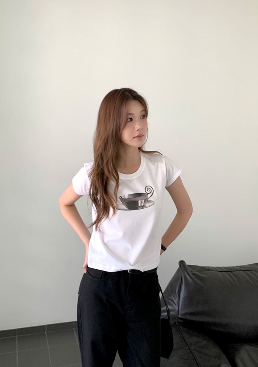BLACK PIG/BERTO韓國東大門代購女士新品推薦休閑熱賣T恤BLACK PIG/BERTOT恤圖色1