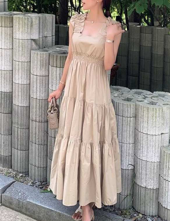 OLA韓國直郵女裝新品時尚休閑推薦26夏季熱賣人氣連衣裙OPSmellor/OLA連衣裙